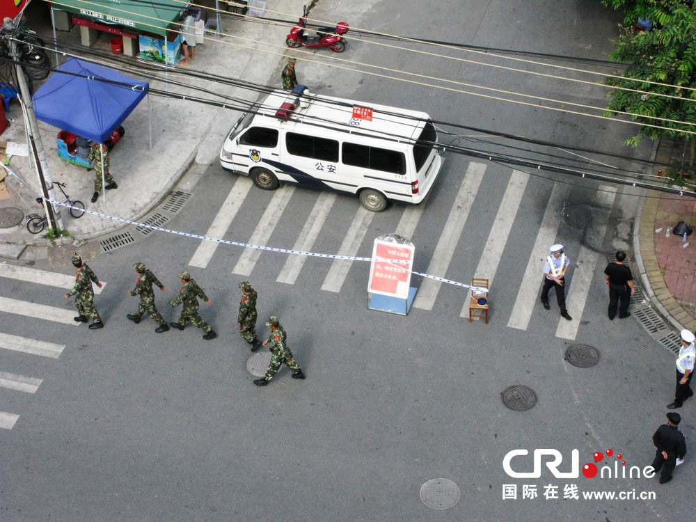 2013年07月10日，廣西壯族自治區(qū)北海市，武警巡邏。圖片來源：飛影/CFP