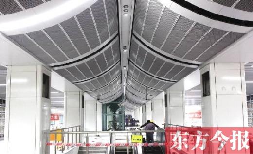 鄭州地鐵1號線二期有望春節前迎客 站廳裝修近尾聲