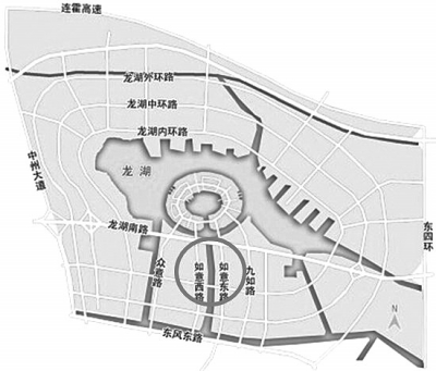 鄭州龍湖區(qū)域6塊商業(yè)用地拍賣遇冷，全部以起始價成交最貴的一塊不過888.09萬/畝，僅為8月龍湖“地