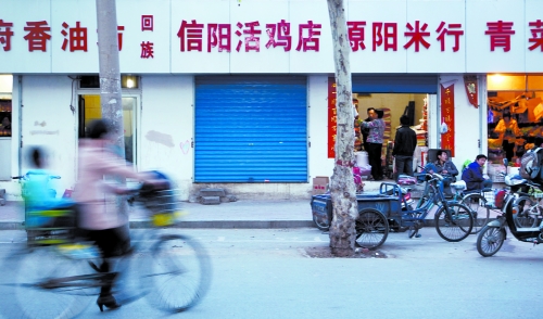 鄭州市一些活禽店紛紛關門，有人猜測，是受禽流感影響