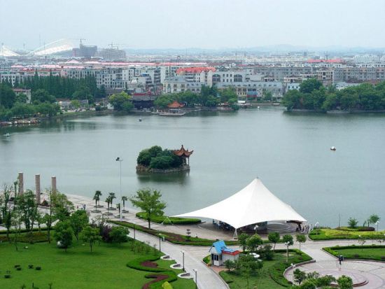 公園景色 圖片：蕪湖政務網