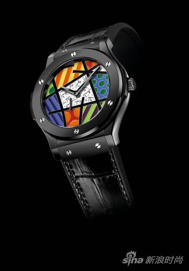 HUBLOT宇舶表經典融合琺瑯布里托腕表-黑色陶瓷_2 HUBLOT宇舶表經典融合琺瑯布里托腕表-黑色陶瓷_2