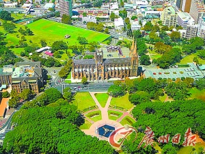 　　悉尼海德公園。