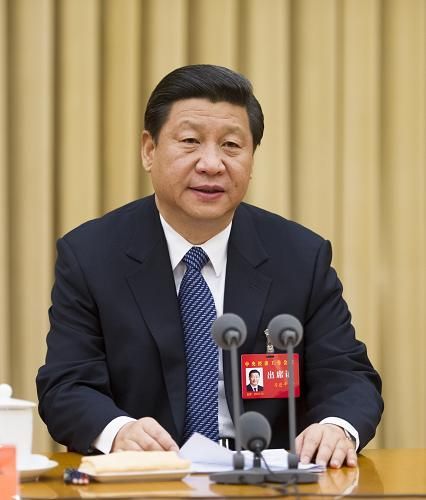 12月15日至16日，中央經濟工作會議在北京舉行。中共中央總書記、中央軍委主席習近平發表重要講話。溫家寶、李克強、張德江、俞正聲、劉云山、王岐山、張高麗出席會議。新華社記者李學仁攝