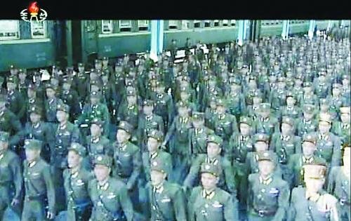 約2萬名朝鮮朝鮮人民軍基層軍官近日陸續抵達平壤，準備出席軍方大會。