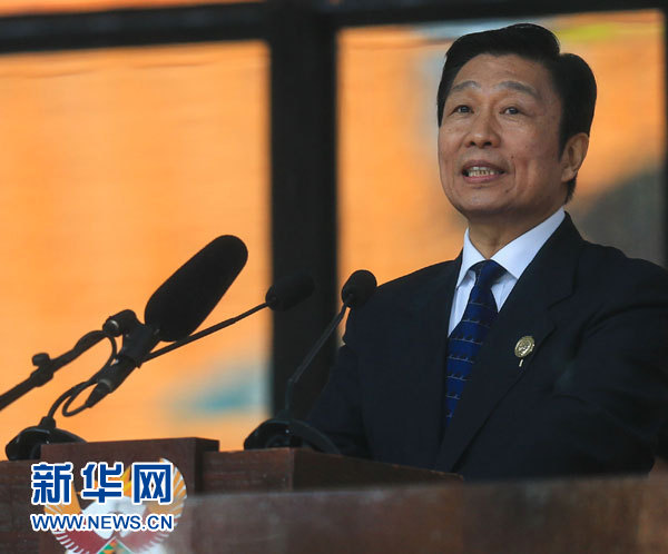 12月10日，國家副主席李源潮在南非約翰內斯堡出席南非政府為前總統曼德拉舉行大型官方追悼活動并致辭。