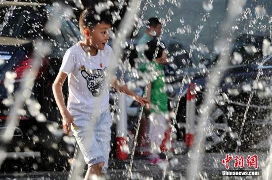 山西太原最高溫度達到36℃。