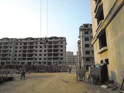 　適園雅居小區，已建起13棟住宅樓。
