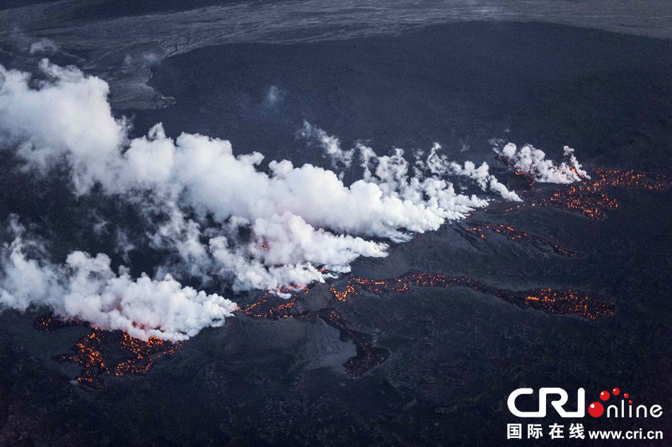 冰島火山噴發進入紅色預警