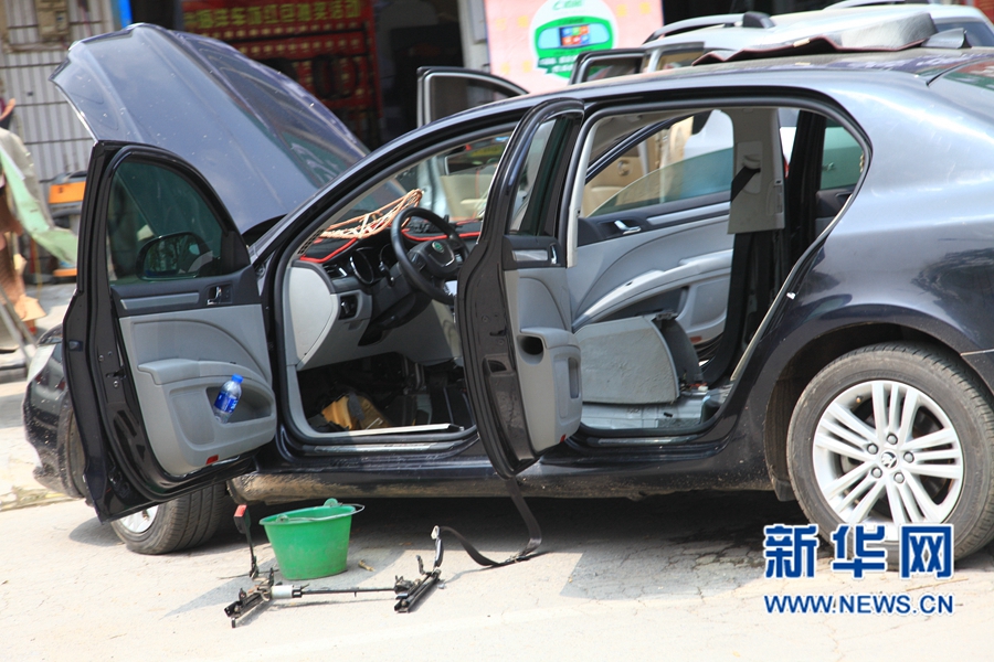 大雨過后艷陽天  新鄉車主晾曬忙