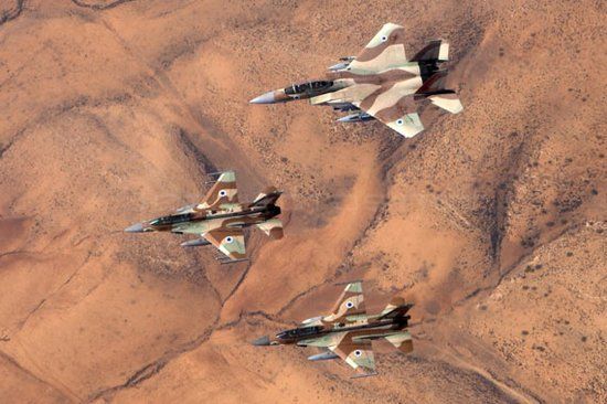 以色列空軍f-15i和f-16i戰斗機