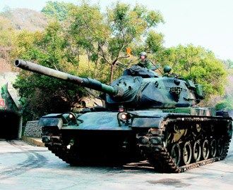 圖為M60A3同型戰(zhàn)車(chē)。圖片來(lái)源：臺(tái)灣媒體
